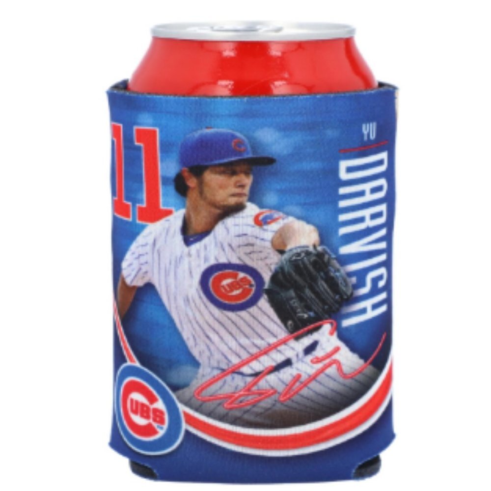 Yu Darvish Chicago Cubs WinCraft 12oz. Double-Sided Player Can Cooler